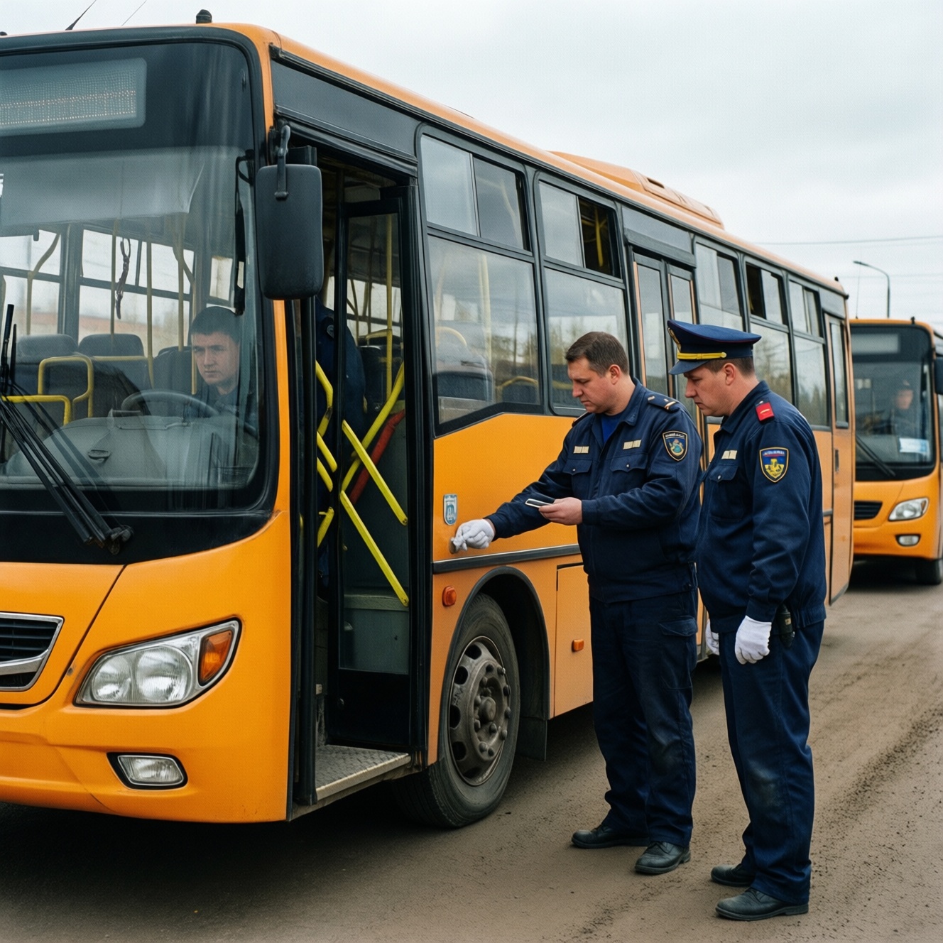 В Кузбассе опровергли слухи об автобусах без тормозов и объяснили контроль транспорта
